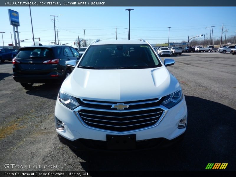 Summit White / Jet Black 2020 Chevrolet Equinox Premier