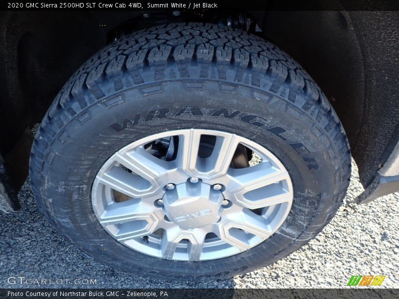 Summit White / Jet Black 2020 GMC Sierra 2500HD SLT Crew Cab 4WD