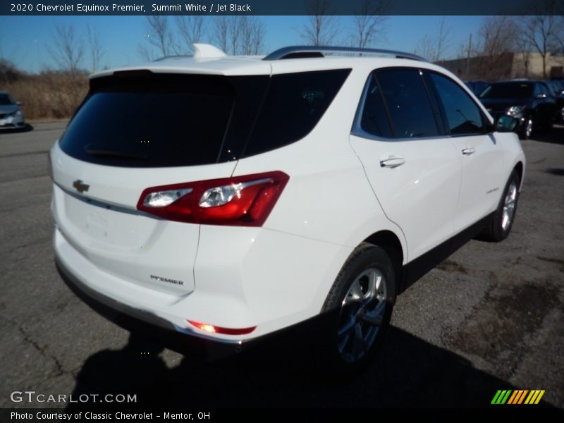 Summit White / Jet Black 2020 Chevrolet Equinox Premier
