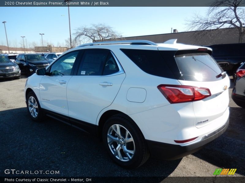 Summit White / Jet Black 2020 Chevrolet Equinox Premier