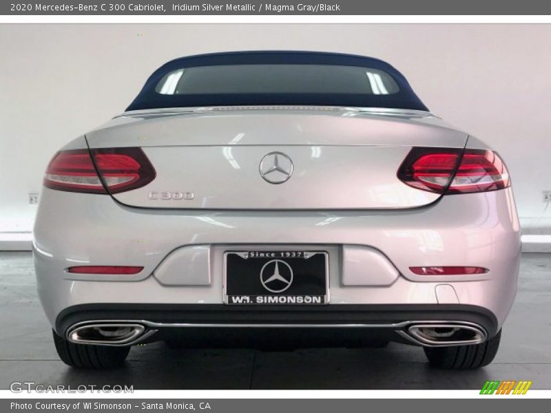 Iridium Silver Metallic / Magma Gray/Black 2020 Mercedes-Benz C 300 Cabriolet