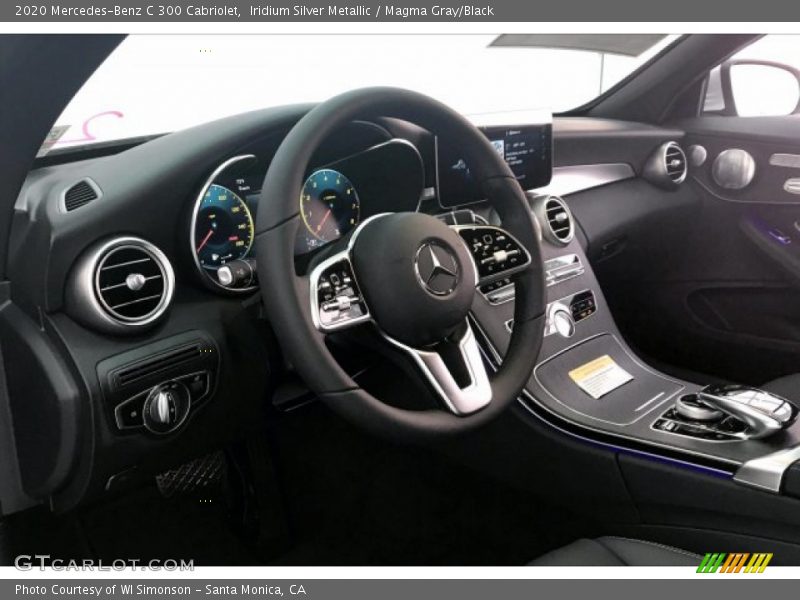 Iridium Silver Metallic / Magma Gray/Black 2020 Mercedes-Benz C 300 Cabriolet