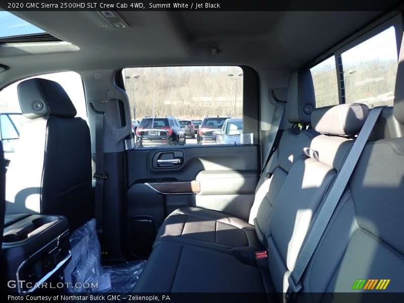Summit White / Jet Black 2020 GMC Sierra 2500HD SLT Crew Cab 4WD