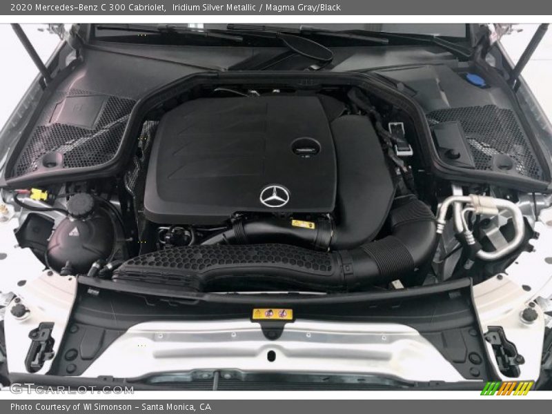 Iridium Silver Metallic / Magma Gray/Black 2020 Mercedes-Benz C 300 Cabriolet