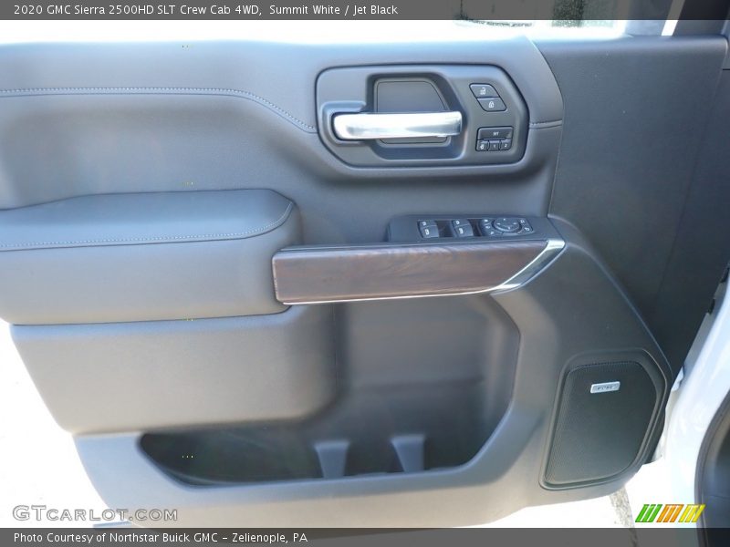Summit White / Jet Black 2020 GMC Sierra 2500HD SLT Crew Cab 4WD