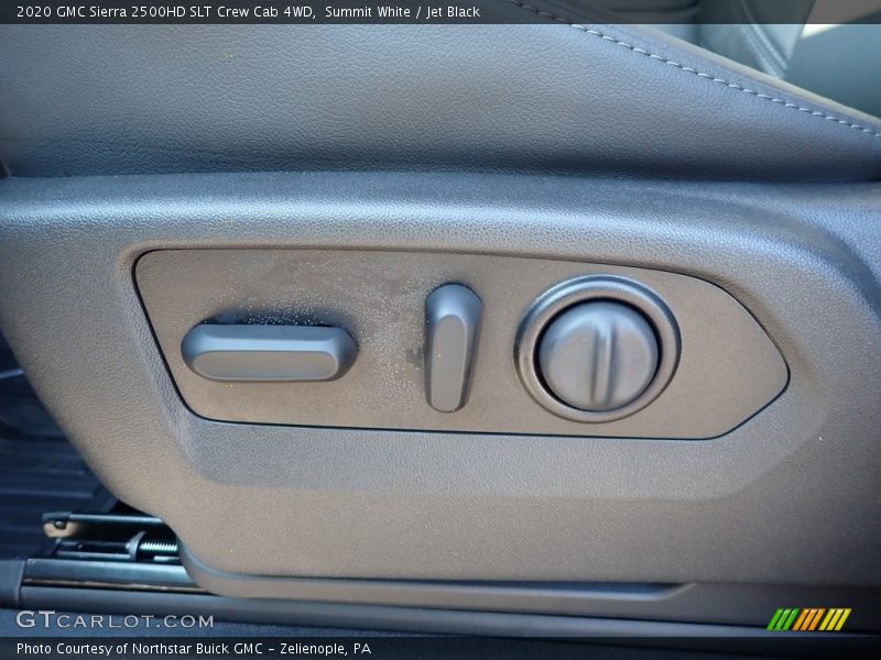 Summit White / Jet Black 2020 GMC Sierra 2500HD SLT Crew Cab 4WD