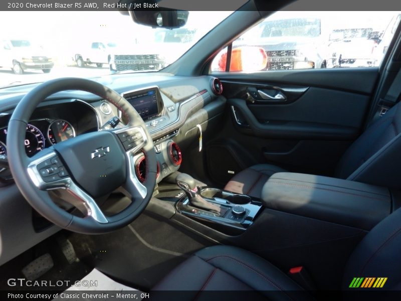 Red Hot / Jet Black 2020 Chevrolet Blazer RS AWD
