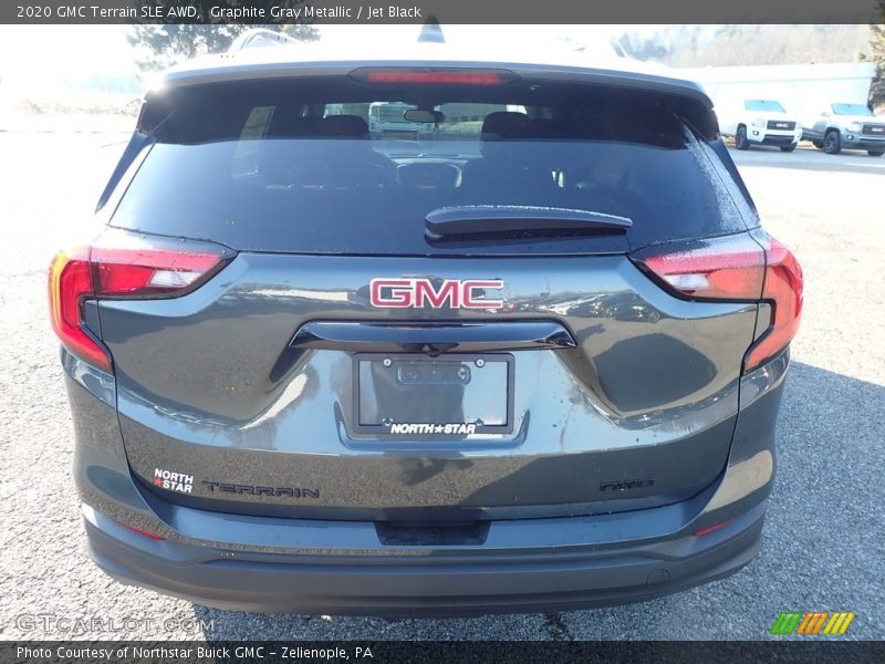 Graphite Gray Metallic / Jet Black 2020 GMC Terrain SLE AWD