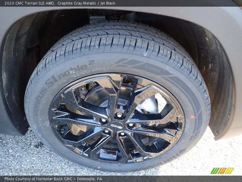 Graphite Gray Metallic / Jet Black 2020 GMC Terrain SLE AWD
