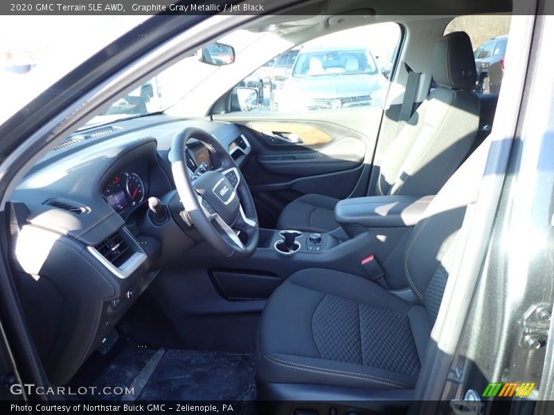 Graphite Gray Metallic / Jet Black 2020 GMC Terrain SLE AWD