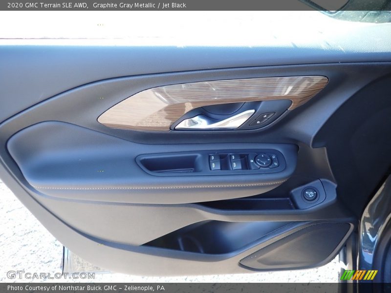 Graphite Gray Metallic / Jet Black 2020 GMC Terrain SLE AWD