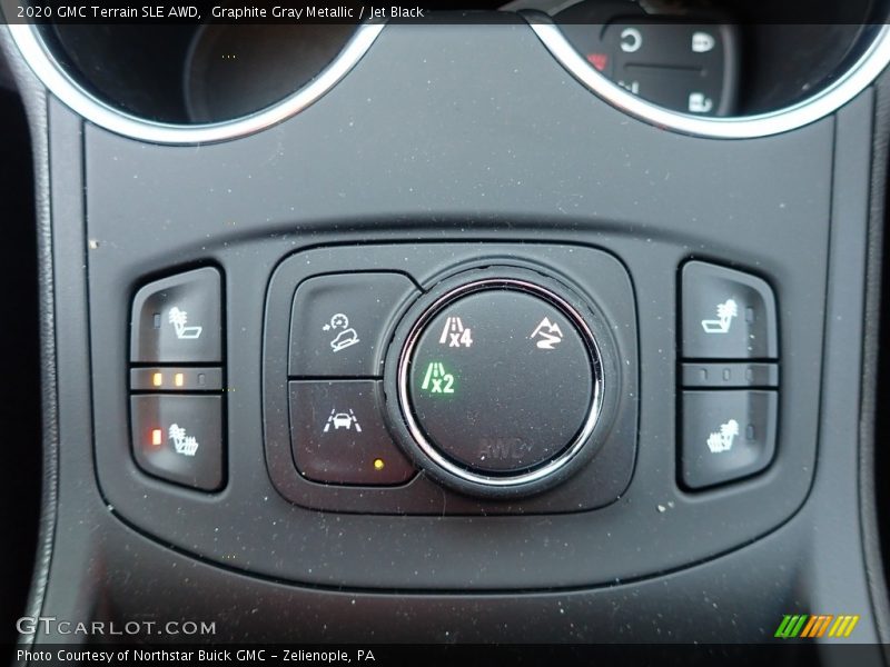 Graphite Gray Metallic / Jet Black 2020 GMC Terrain SLE AWD
