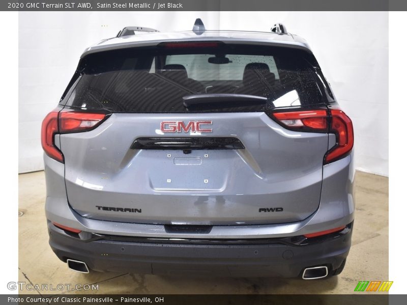 Satin Steel Metallic / Jet Black 2020 GMC Terrain SLT AWD