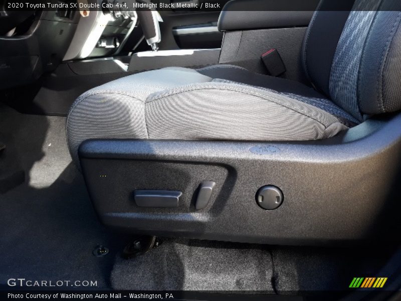 Midnight Black Metallic / Black 2020 Toyota Tundra SX Double Cab 4x4