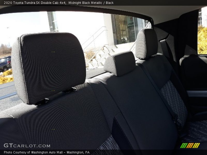 Midnight Black Metallic / Black 2020 Toyota Tundra SX Double Cab 4x4