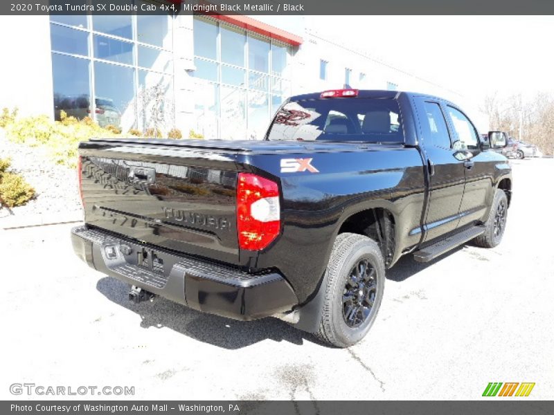 Midnight Black Metallic / Black 2020 Toyota Tundra SX Double Cab 4x4