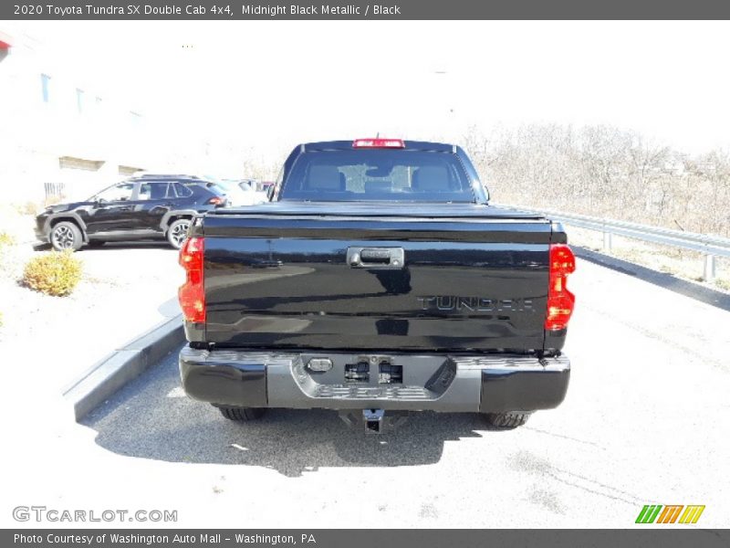 Midnight Black Metallic / Black 2020 Toyota Tundra SX Double Cab 4x4