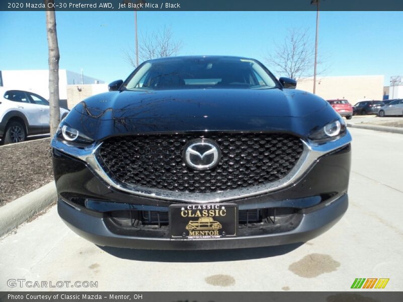 Jet Black Mica / Black 2020 Mazda CX-30 Preferred AWD