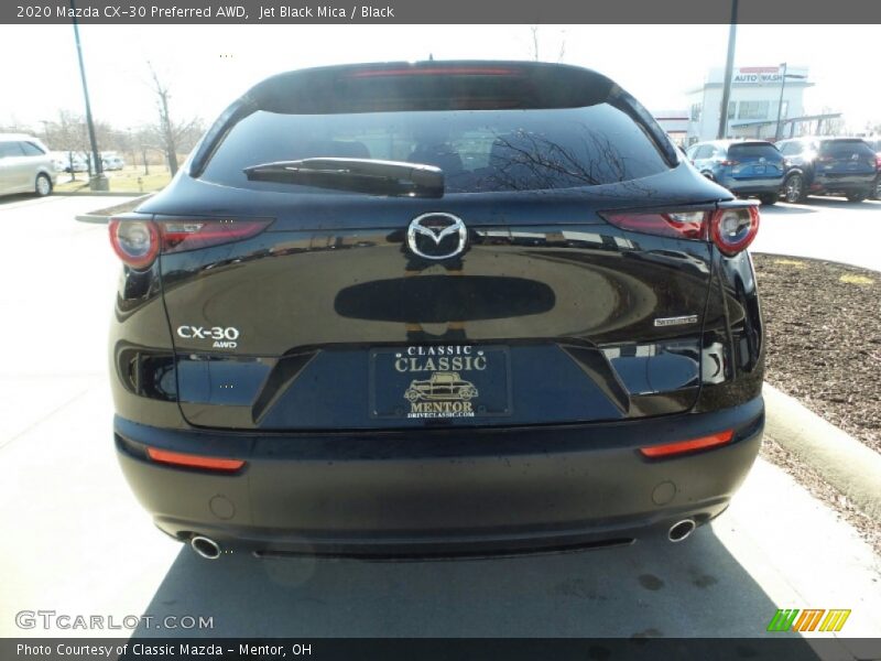 Jet Black Mica / Black 2020 Mazda CX-30 Preferred AWD