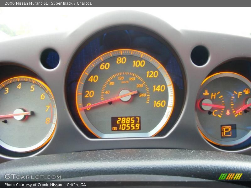 Super Black / Charcoal 2006 Nissan Murano SL
