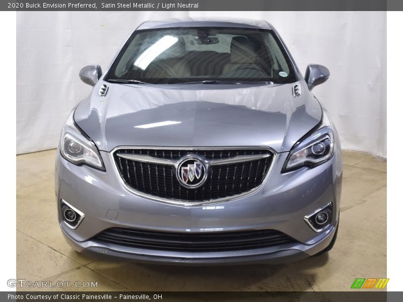 Satin Steel Metallic / Light Neutral 2020 Buick Envision Preferred