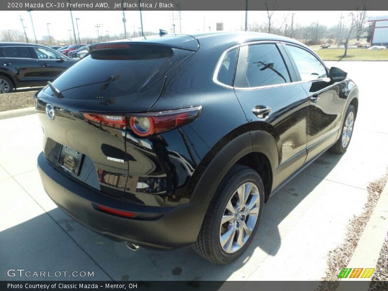 Jet Black Mica / Black 2020 Mazda CX-30 Preferred AWD