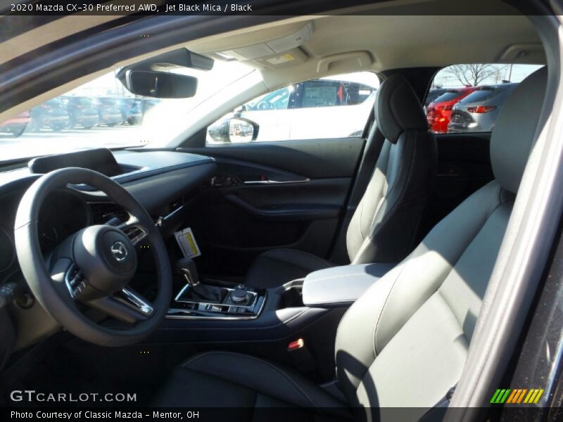 Jet Black Mica / Black 2020 Mazda CX-30 Preferred AWD