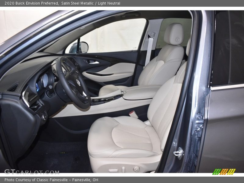Satin Steel Metallic / Light Neutral 2020 Buick Envision Preferred