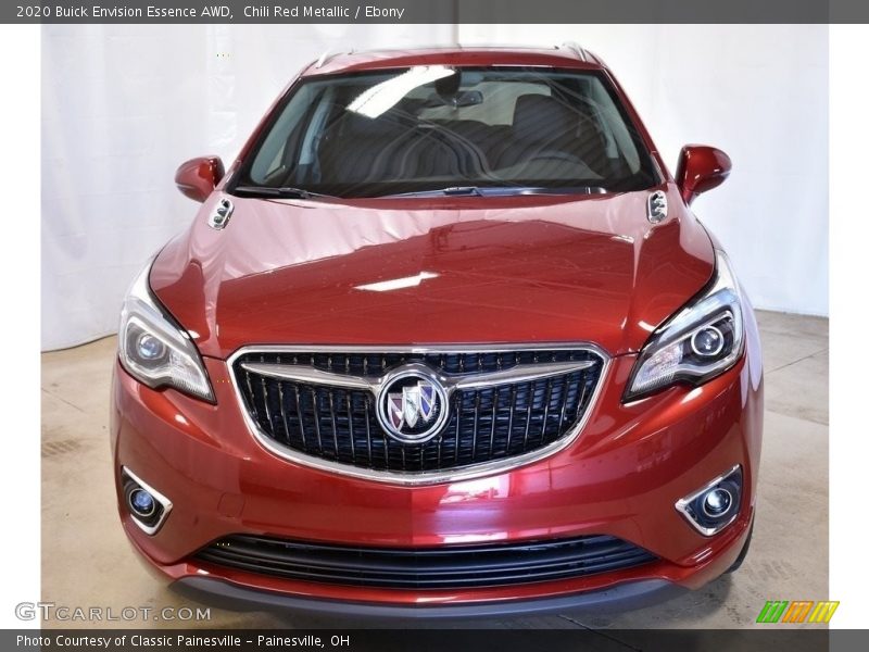 Chili Red Metallic / Ebony 2020 Buick Envision Essence AWD