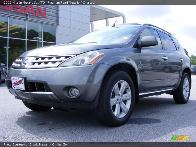 Platinum Pearl Metallic / Charcoal 2006 Nissan Murano SL AWD