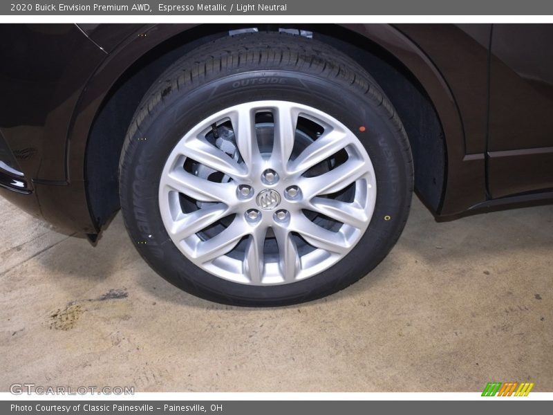 Espresso Metallic / Light Neutral 2020 Buick Envision Premium AWD