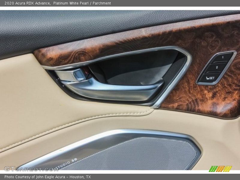 Platinum White Pearl / Parchment 2020 Acura RDX Advance