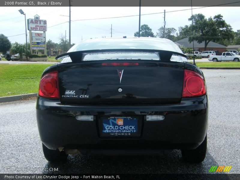 Black / Ebony 2008 Pontiac G5