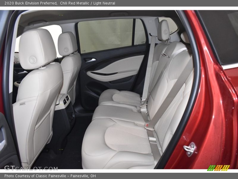 Chili Red Metallic / Light Neutral 2020 Buick Envision Preferred