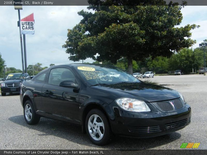 Black / Ebony 2008 Pontiac G5