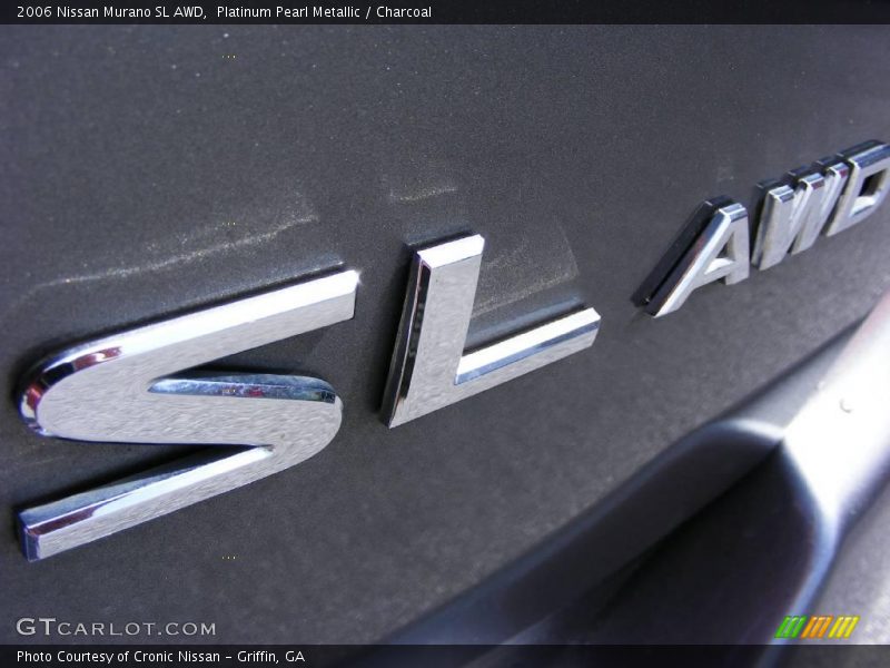 Platinum Pearl Metallic / Charcoal 2006 Nissan Murano SL AWD