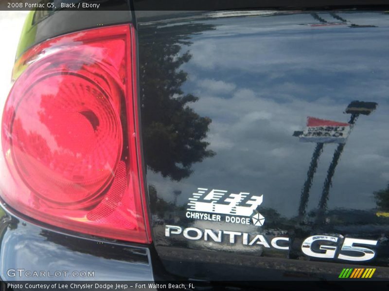 Black / Ebony 2008 Pontiac G5