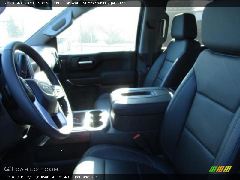 Summit White / Jet Black 2020 GMC Sierra 1500 SLT Crew Cab 4WD