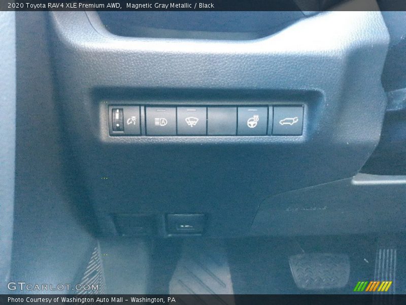 Magnetic Gray Metallic / Black 2020 Toyota RAV4 XLE Premium AWD