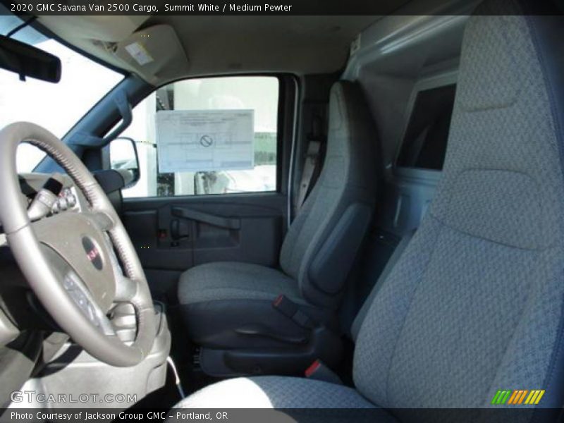 Summit White / Medium Pewter 2020 GMC Savana Van 2500 Cargo