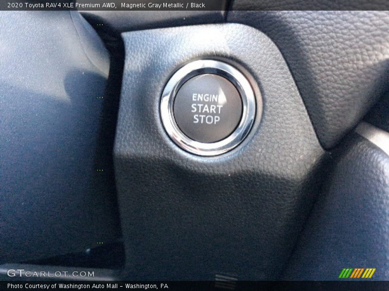 Magnetic Gray Metallic / Black 2020 Toyota RAV4 XLE Premium AWD