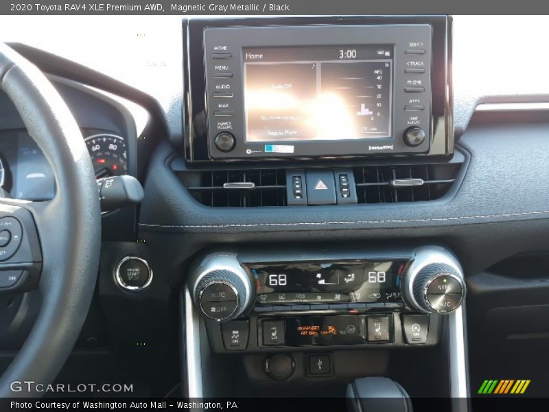 Magnetic Gray Metallic / Black 2020 Toyota RAV4 XLE Premium AWD