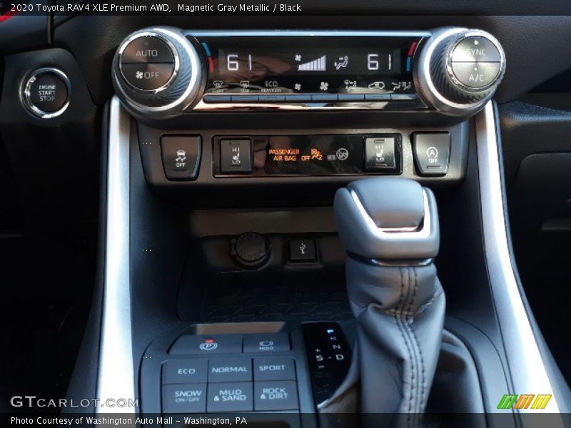Magnetic Gray Metallic / Black 2020 Toyota RAV4 XLE Premium AWD