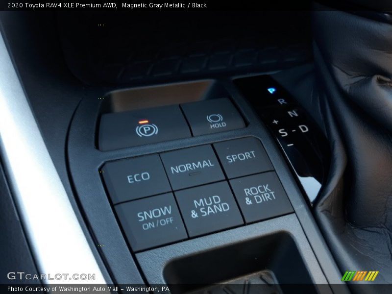 Magnetic Gray Metallic / Black 2020 Toyota RAV4 XLE Premium AWD