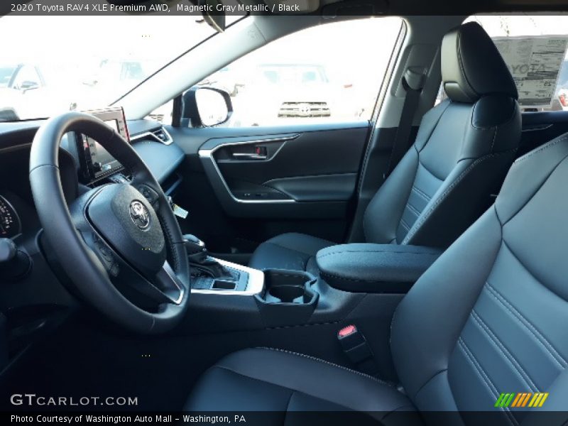 Magnetic Gray Metallic / Black 2020 Toyota RAV4 XLE Premium AWD