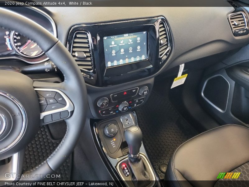 White / Black 2020 Jeep Compass Altitude 4x4