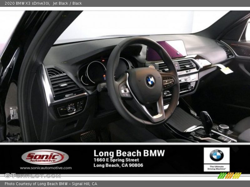 Jet Black / Black 2020 BMW X3 sDrive30i