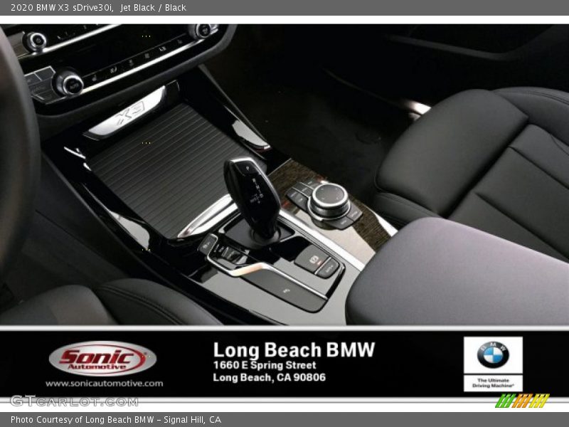 Jet Black / Black 2020 BMW X3 sDrive30i