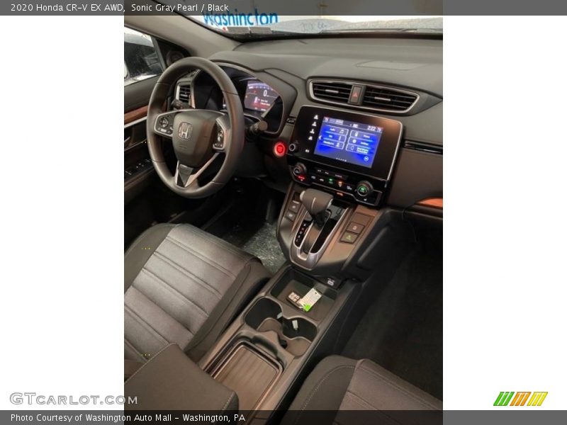 Sonic Gray Pearl / Black 2020 Honda CR-V EX AWD