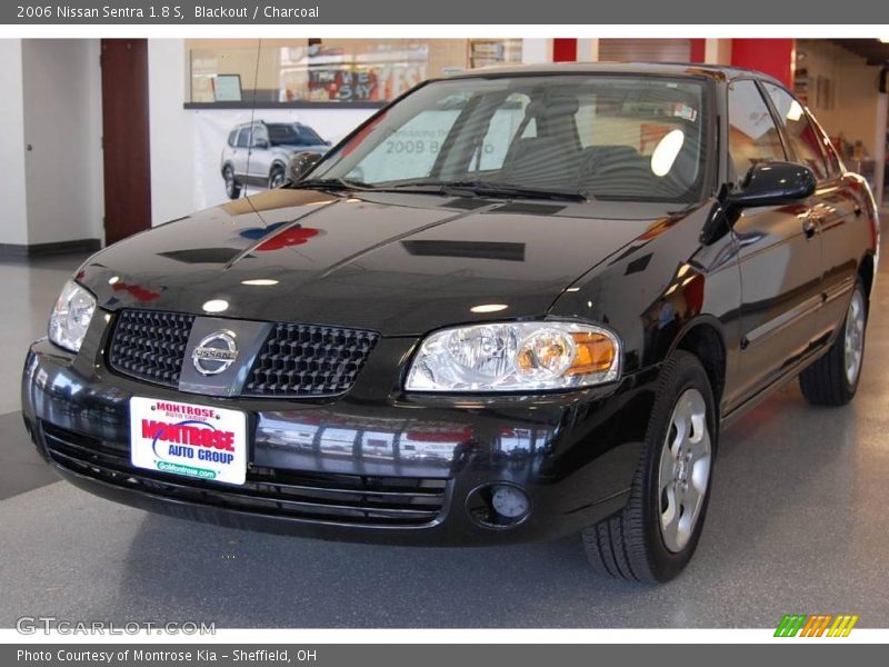 Blackout / Charcoal 2006 Nissan Sentra 1.8 S
